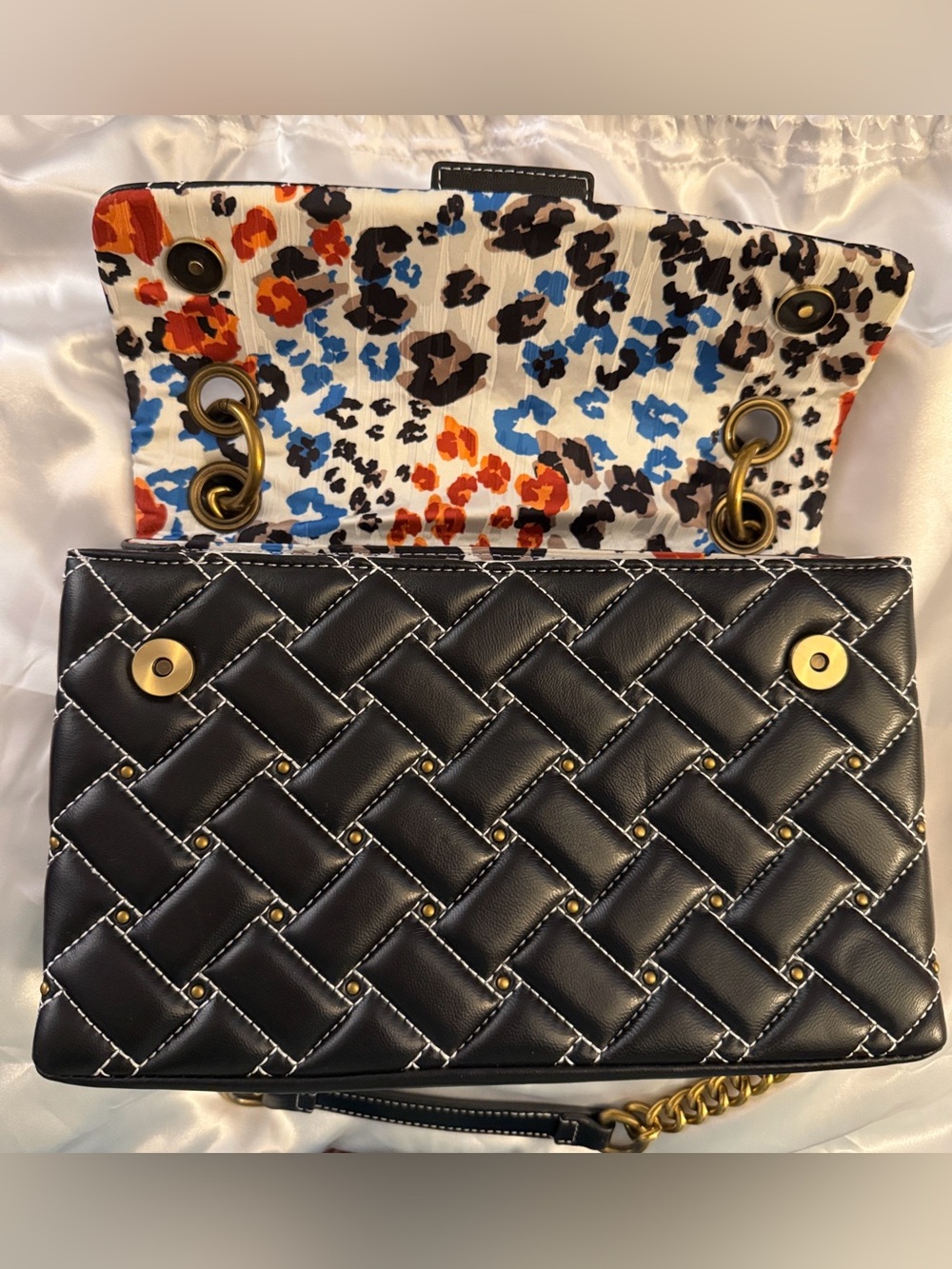 Kurt Geiger Medium Leather Kensington Evil Eye Bag EUC - RARE - Picture 5 of 10